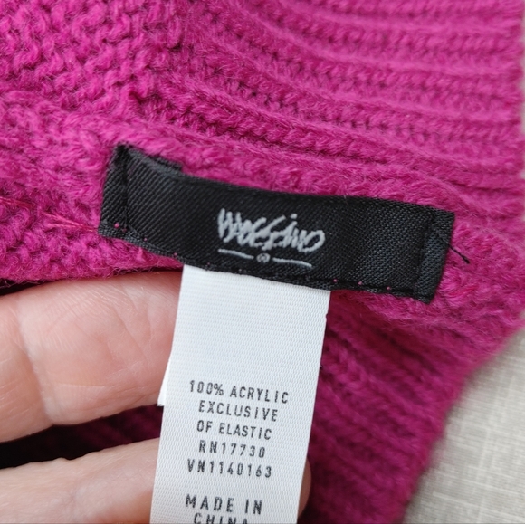 MOSSIMO STUDDED KNIT HAT, Purple - Picture 5 of 5